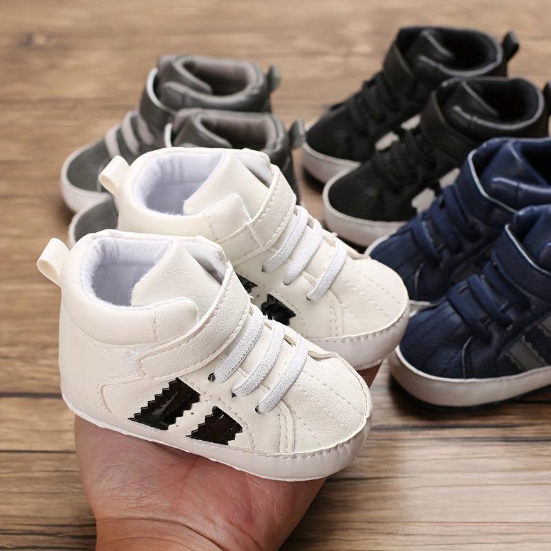Boys Baby Sneakers Non-slip Crib Shoes