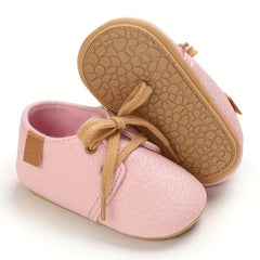 Casual Lace Up Sneakers For Baby Boys Lightweight Walking Shoes