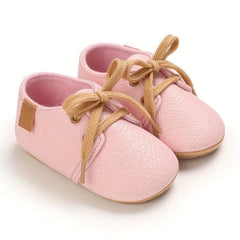 Casual Lace Up Sneakers For Baby Boys Lightweight Walking Shoes