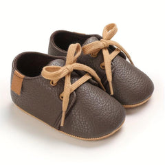 Casual Lace Up Sneakers For Baby Boys Lightweight Walking Shoes