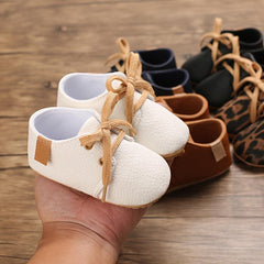Casual Lace Up Sneakers For Baby Boys Lightweight Walking Shoes