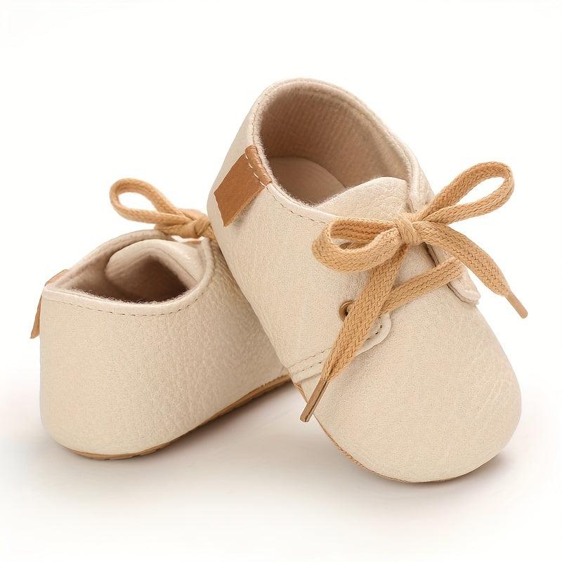 Casual Lace Up Sneakers For Baby Boys Lightweight Walking Shoes