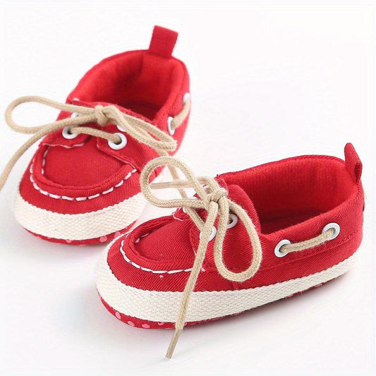 Cute Lace Up Kids Walking Shoes Soft Sole Assorted Colors