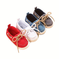 Cute Lace Up Kids Walking Shoes Soft Sole Assorted Colors
