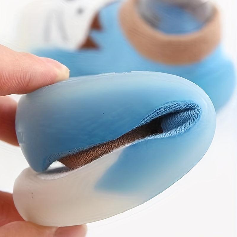Boys Breathable Bear Slip On Sock Shoes Kids Casual Outdoor Walking Shoes