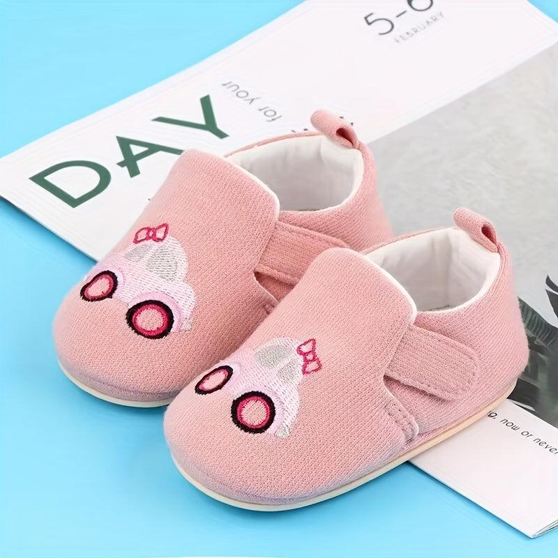 Casual Cartoon Sneakers for Baby Boys and Girls Lightweight Non Slip Shoes