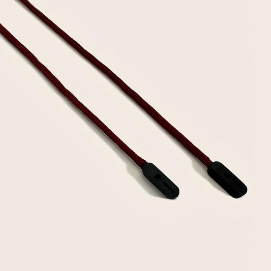 Burgundy Eyeglass Strap Prevents Fading And Pilling