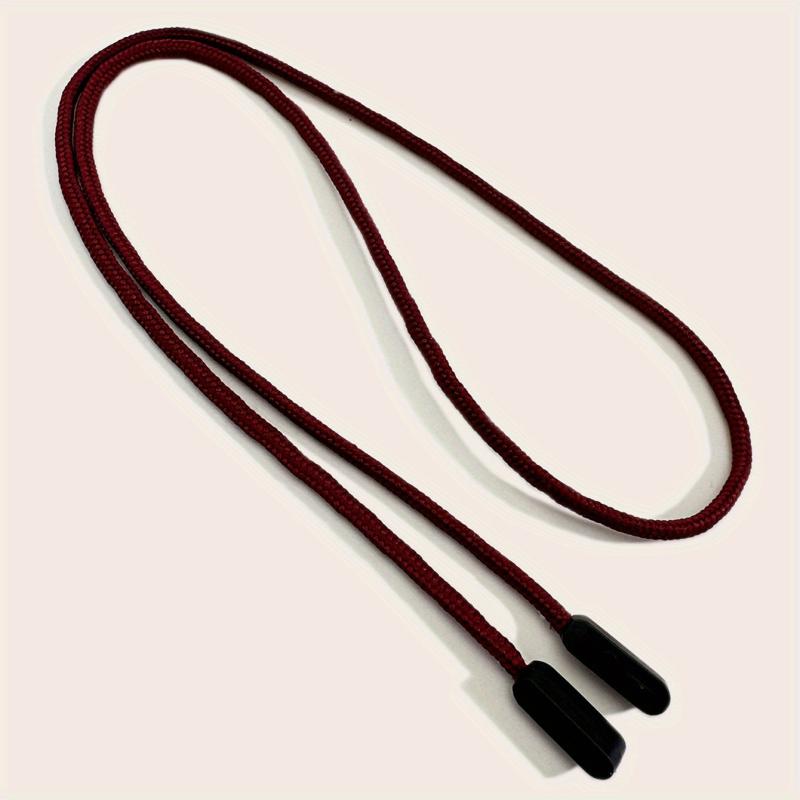 Burgundy Eyeglass Strap Prevents Fading And Pilling