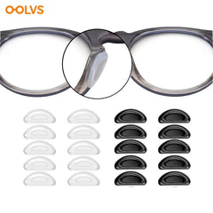 OOLVS Adhesive Nose Pads for Glasses 10 Pairs Set
