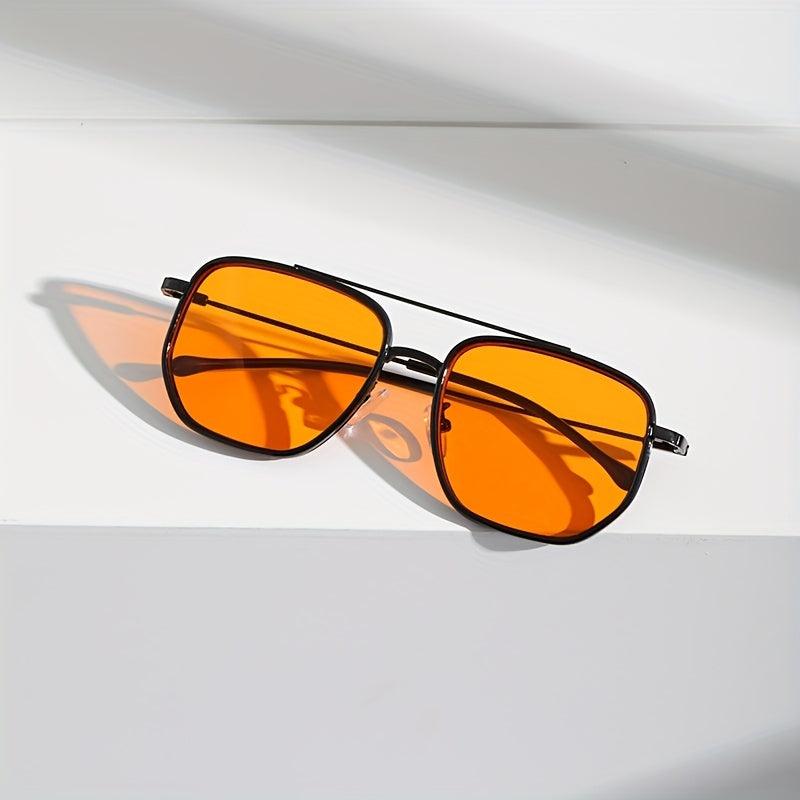 1pair Driving Cycling Sunglasses UV400 Protective Glasses