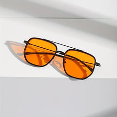 1pair Driving Cycling Sunglasses UV400 Protective Glasses