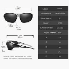 Men's Polarized Sunglasses Outdoor Sports Driving Glasses UV400