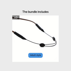 Sports Glasses Rope Telescopic Anti-slip Anti-lost Ear Hook