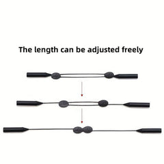 Sports Glasses Rope Telescopic Anti-slip Anti-lost Ear Hook