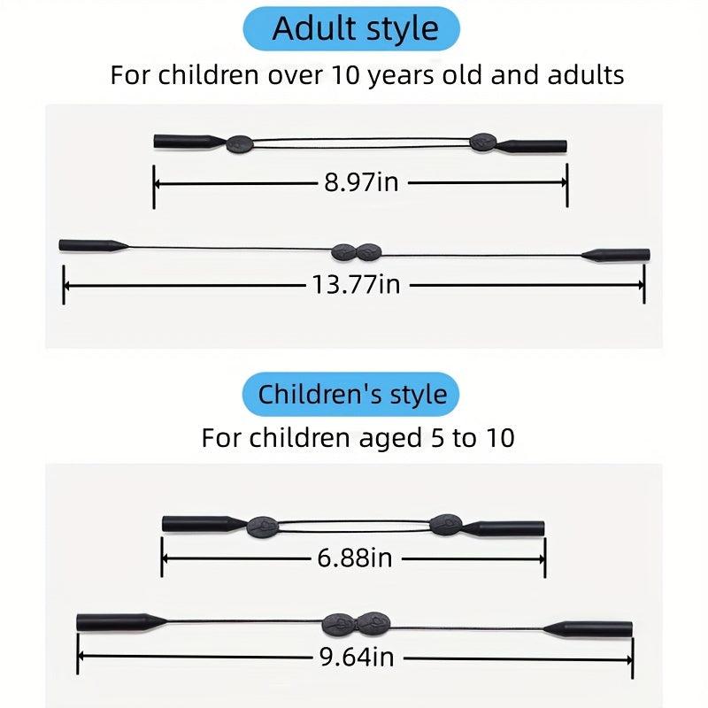 Sports Glasses Rope Telescopic Anti-slip Anti-lost Ear Hook