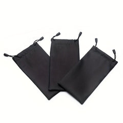 Double Drawstring Eyeglasses Sunglasses Bag Portable Storage Bag