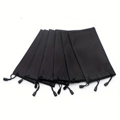Double Drawstring Eyeglasses Sunglasses Bag Portable Storage Bag