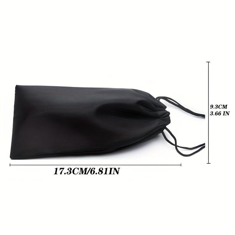 Double Drawstring Eyeglasses Sunglasses Bag Portable Storage Bag