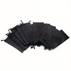 Double Drawstring Eyeglasses Sunglasses Bag Portable Storage Bag
