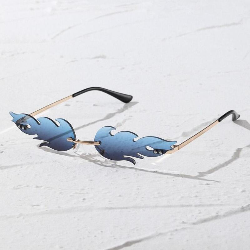 Men's Stylish Bohemian Flame Cat Eye Sunglasses