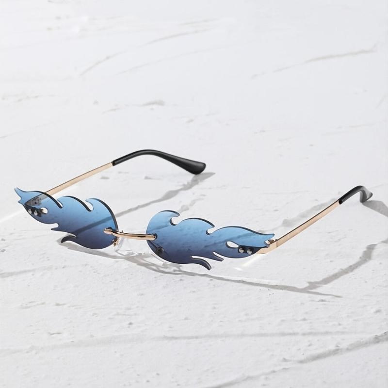 Men's Stylish Bohemian Flame Cat Eye Sunglasses