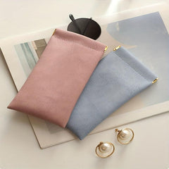 Glasses Storage Bag with Automatic Closure - Portable Glasses Bag