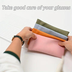 Glasses Storage Bag with Automatic Closure - Portable Glasses Bag