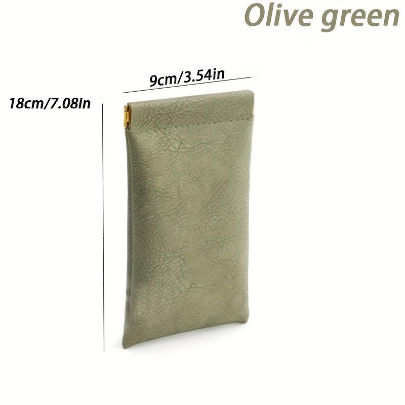 Glasses Storage Bag with Automatic Closure - Portable Glasses Bag