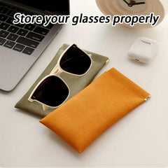 Glasses Storage Bag with Automatic Closure - Portable Glasses Bag