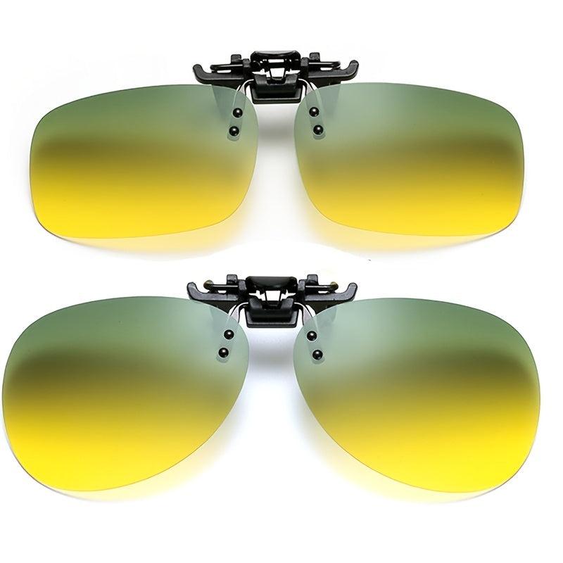Polarized Clip On Sunglasses for Night Driving
