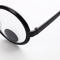 Funny Eyeball Round Frame Glasses for Men