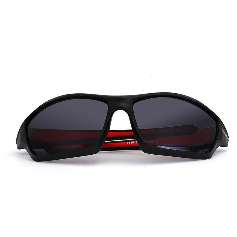 Reflective Lens Sports Glasses with Case