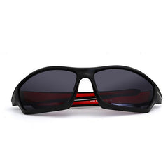 Reflective Lens Sports Glasses with Case