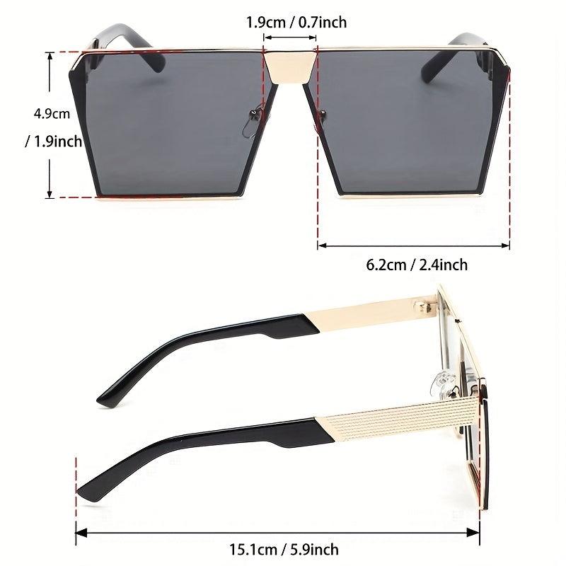 Men's Square Sunglasses Creative Goggles