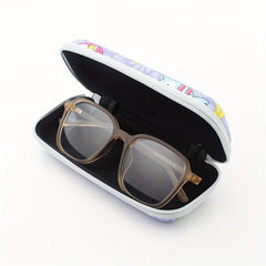 Cartoon Bear And Bird Sunglasses Case Zipper Glasses Box