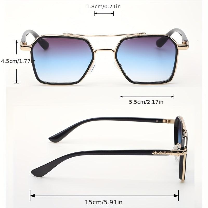 Casual Outdoor Metal Frame Sunglasses