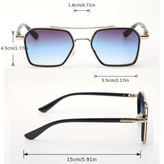 Casual Outdoor Metal Frame Sunglasses