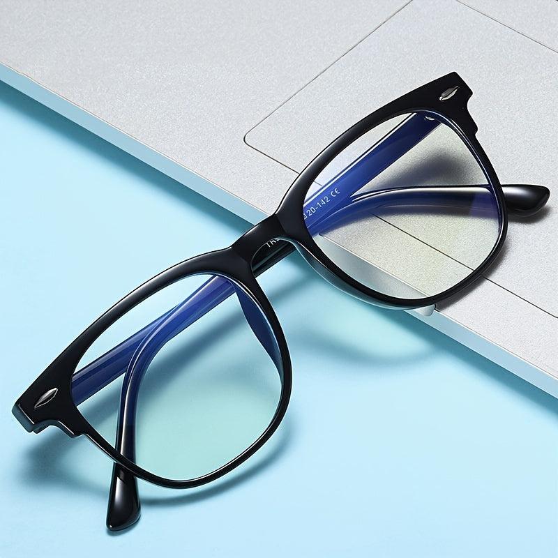 Fashionable Light Blocking Glasses Square Frame