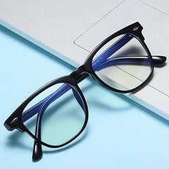 Fashionable Light Blocking Glasses Square Frame