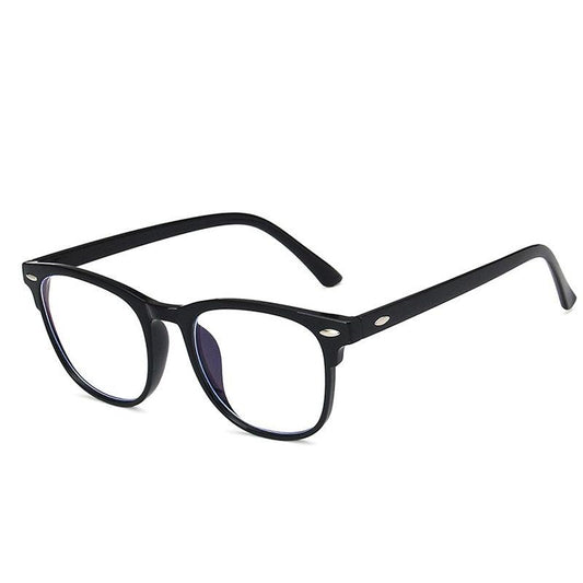 Fashionable Light Blocking Glasses Square Frame