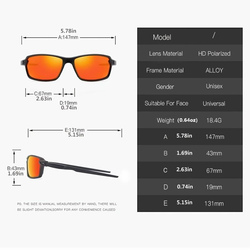 Men's Polarized Sunglasses Outdoor Sports Cycling UV400