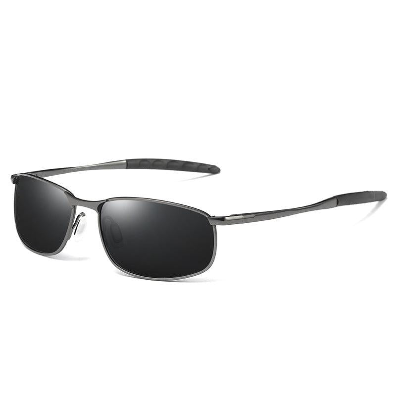 Men's Metal Frame Polarized Sunglasses UV400 Night Vision