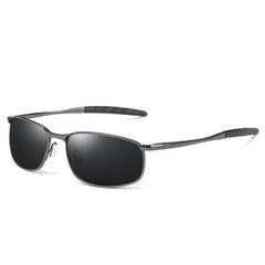 Men's Metal Frame Polarized Sunglasses UV400 Night Vision