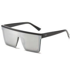 Men's Vintage Square Frame Sunglasses for Beach Party