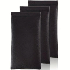 Men's Spring Glasses Pouch Extruded PU Leather Sunglasses Pouch