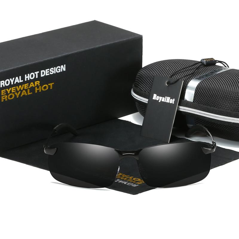 RoyalHot Men's Reflective Polarized UV400 Sunglasses