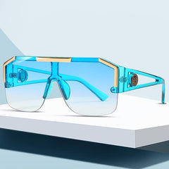 Men's Vintage Square Sunglasses Oversized