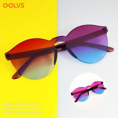 Candy Gradient Sunglasses Unisex Party Eyewear By OOLVS