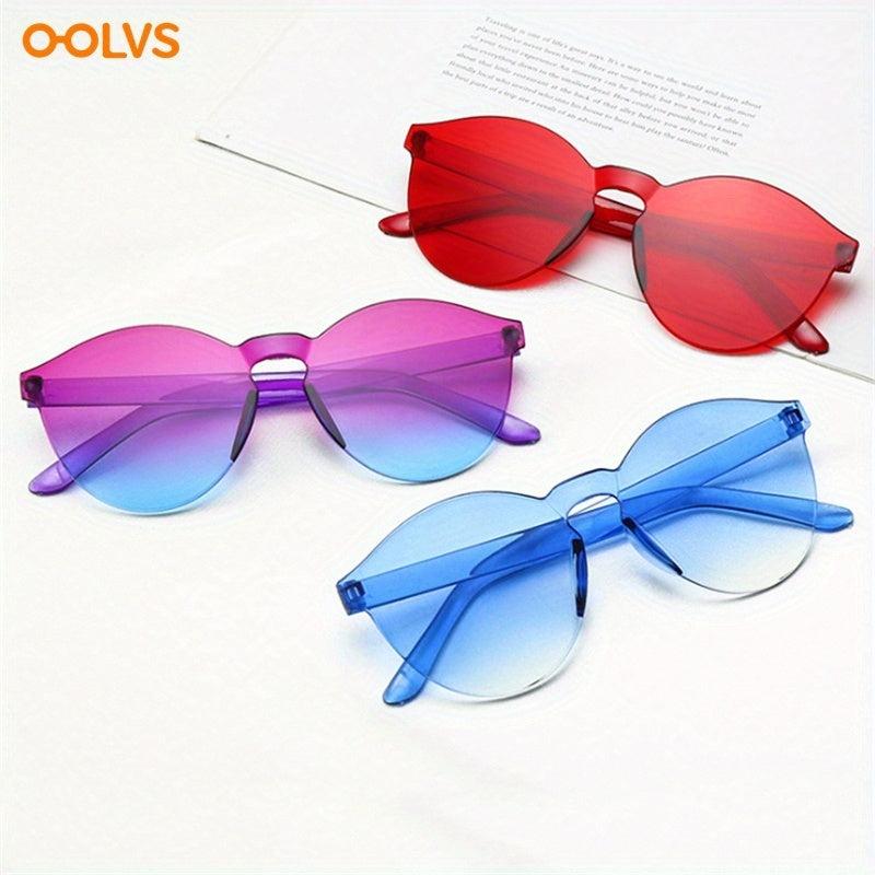 Candy Gradient Sunglasses Unisex Party Eyewear By OOLVS