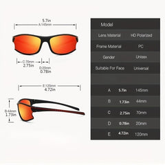 Men's Polarized Sports Sunglasses UV Protection